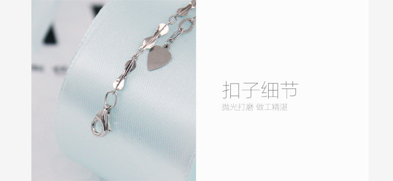 Bracelet de cheville Femme QLADY en Argenterie - Ref 3103841 Image 14