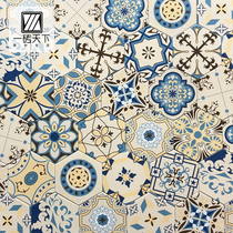 Eurostyle hexagonal brick-and-mortar tile toilet bathroom dining room Restaurant background wall brick kitchen wall brick balcony anti-slip floor tile