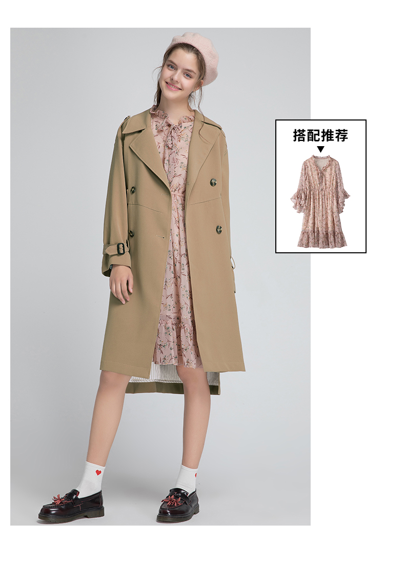 Trench pour femme LAGOGO    en Polyester - Ref 3227436 Image 24