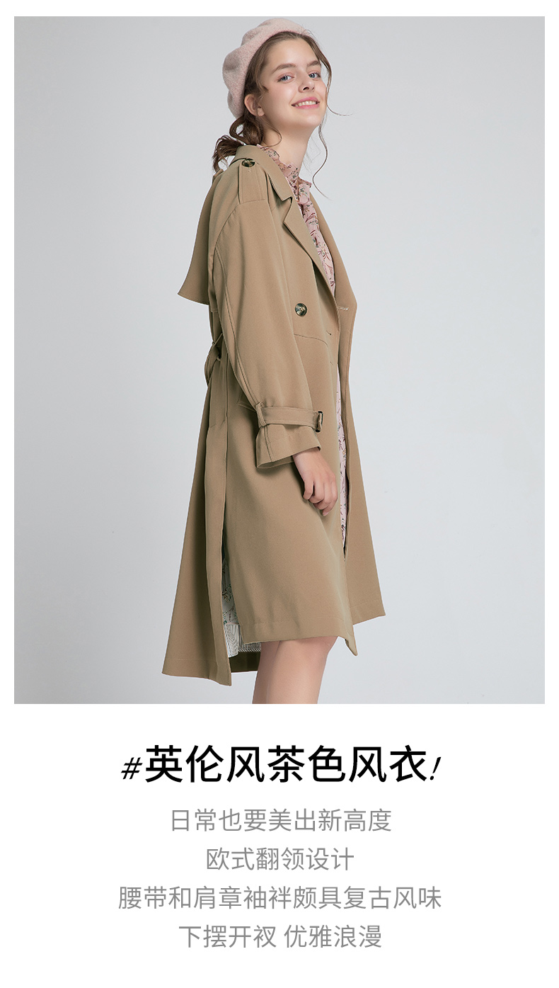 Trench pour femme LAGOGO    en Polyester - Ref 3227436 Image 7