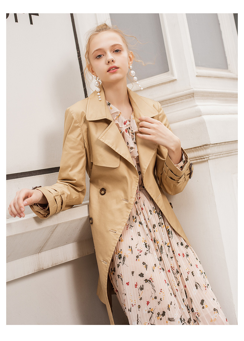 Trench pour femme LAGOGO    en Coton - Ref 3227934 Image 26