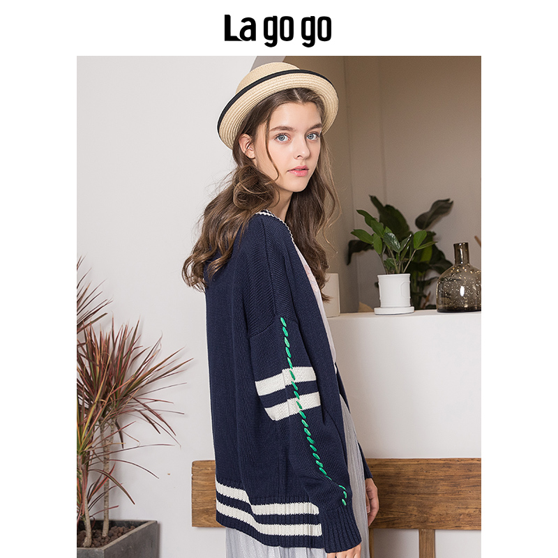 Cardigan LAGOGO    en Acrylique - Ref 3231343 Image 3