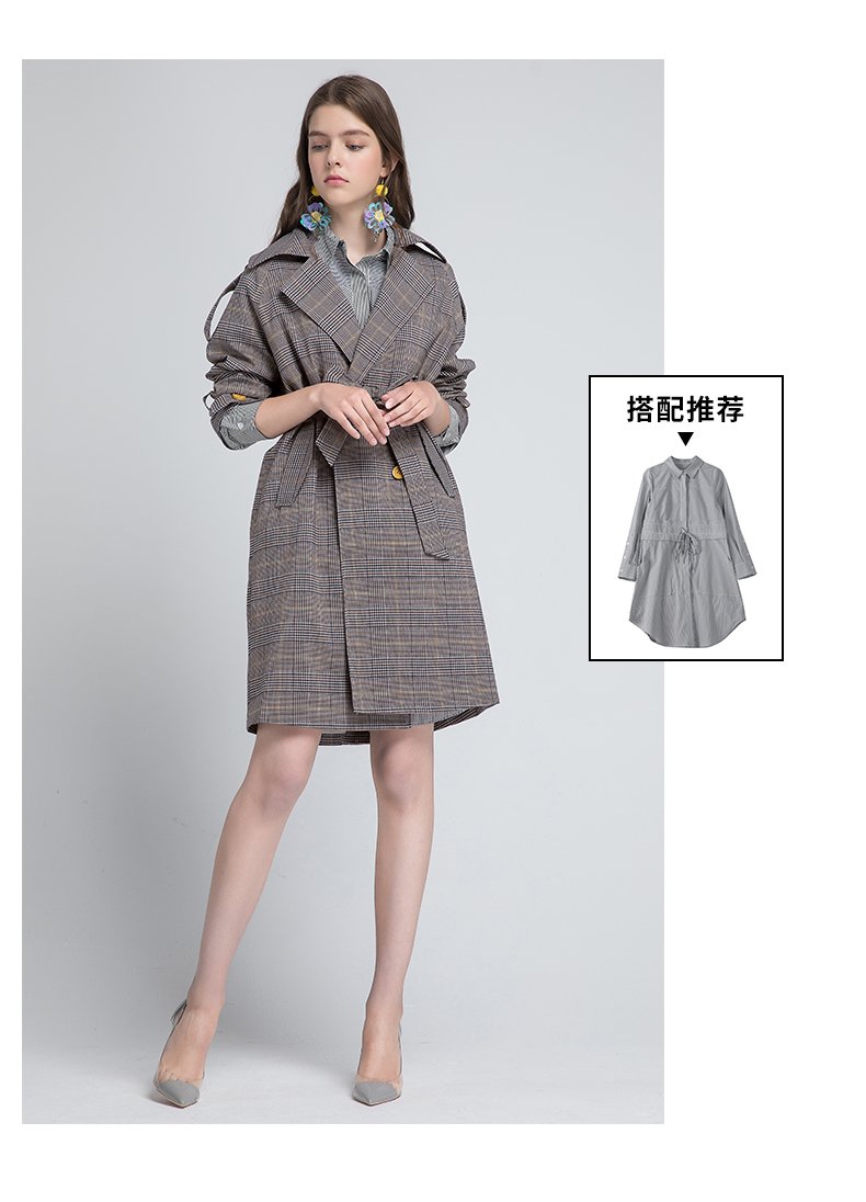 Trench pour femme LAGOGO    en Polyester - Ref 3227180 Image 29