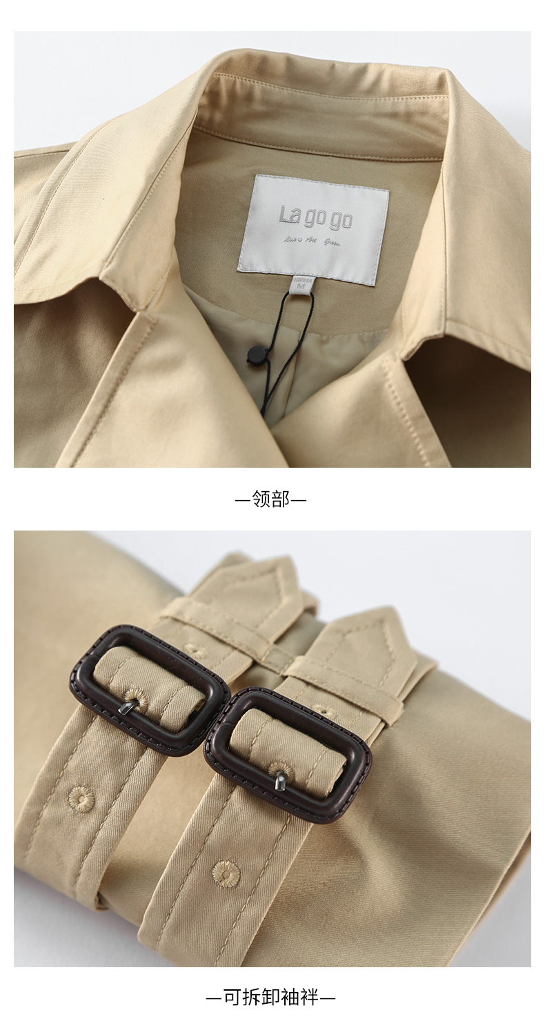 Trench pour femme LAGOGO    en Coton - Ref 3227934 Image 35