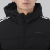 Adidas nam 2020 mùa đông mới áo khoác ba sọc đen xuống áo khoác có mũ trùm đầu áo khoác thể thao GJ8821 - Thể thao xuống áo khoác