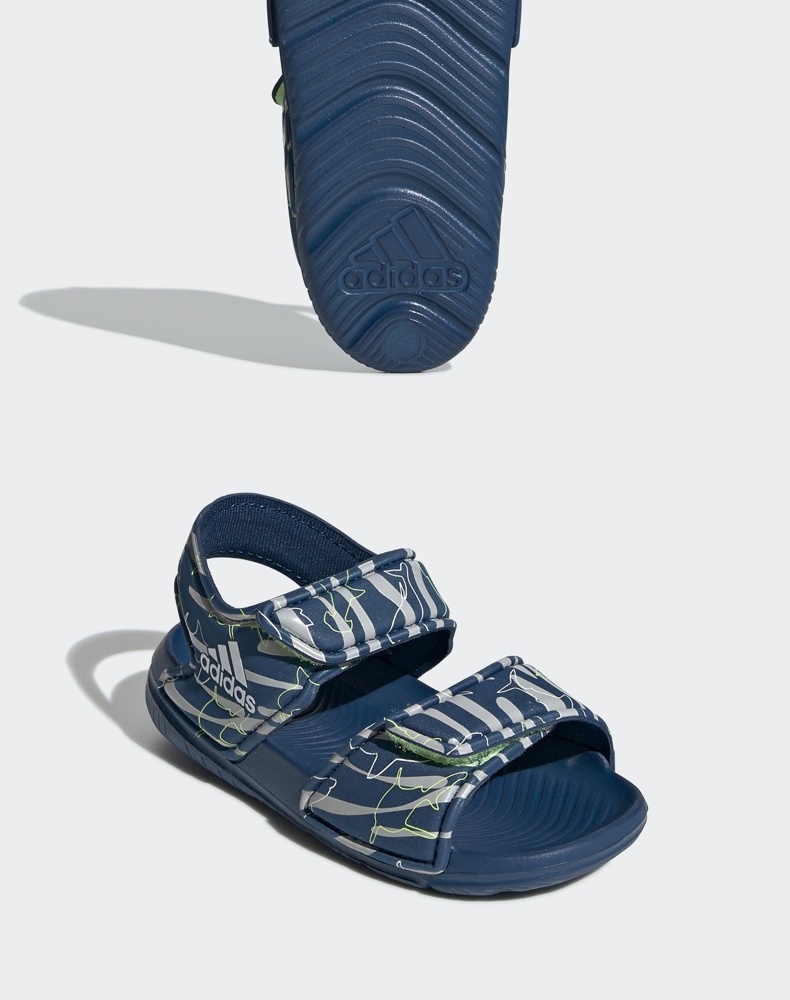 Giày trẻ em Adidas 2019 mới cho bé trai và bé gái đích thực Velcro thể thao Dép đi biển EVA F34791 - Giày dép trẻ em / Giầy trẻ giày boot bé gái