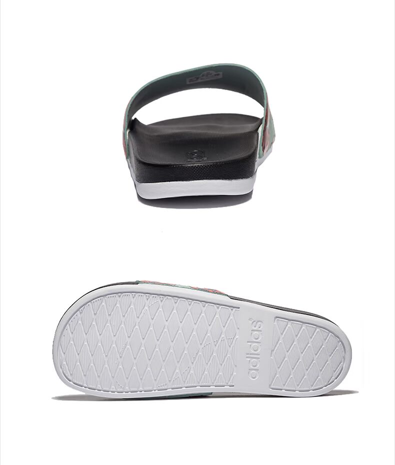 Giày nữ Adidas 2018 hè mới thời trang hoa thể thao một từ để kéo dép và dép giản dị DB0441 dép bitis nữ