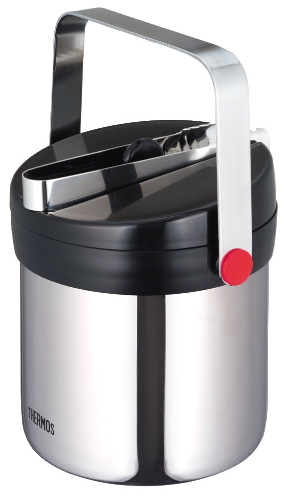Japan THERMOS thermos stainless steel thermal insulation ice bucket JIN-1300 drinking from Japan