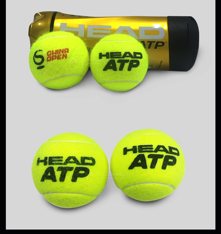 Quả bóng vàng chính hãng đào tạo bóng vàng trong lưới ATP Masters Tin có thể nạp 3 quả bóng vợt tennis yonex 270g