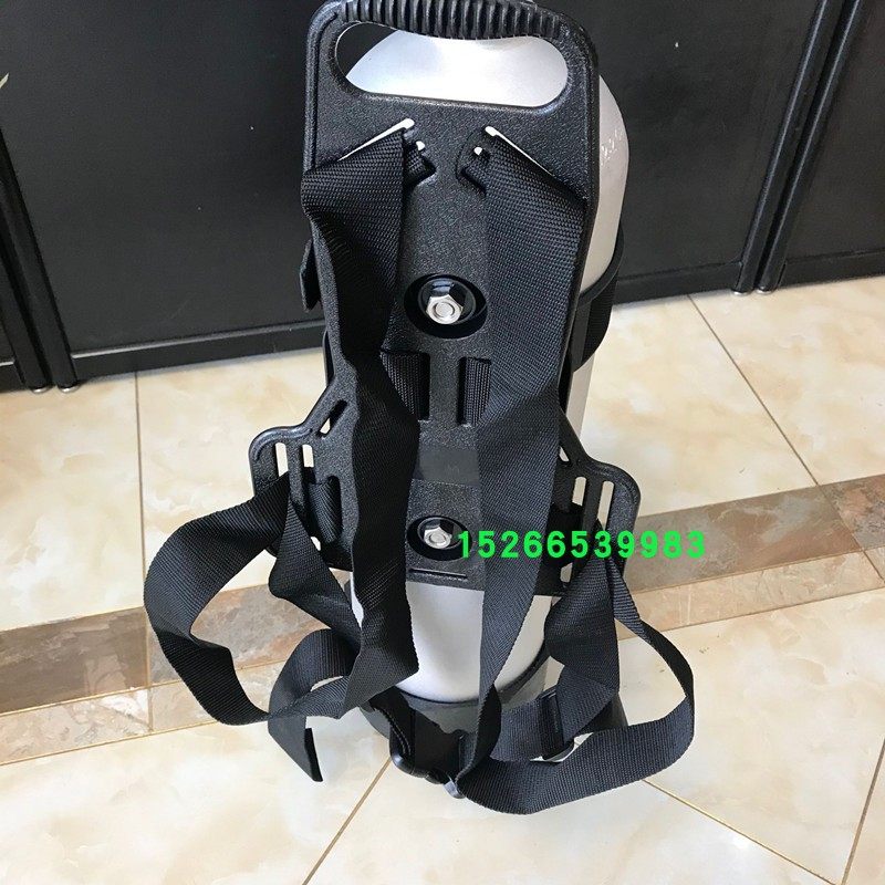 7-12 litres of diving gas cylinder special backplate oxygen cylinder back-Aluminum Alloy Gas Cylinder Backrack Carbon Fiber Steel Bottle