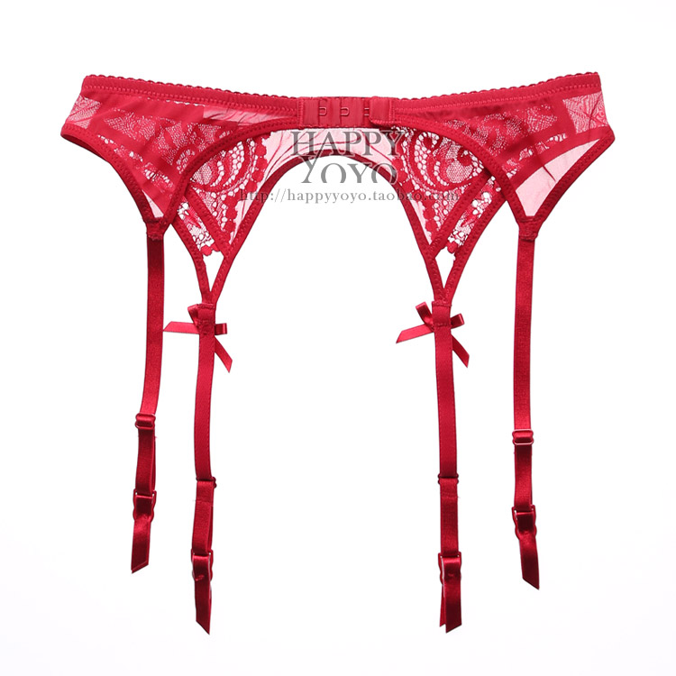 Phối cảnh ren châu Âu và Mỹ retro garter vui vẻ kích thước lớn gợi cảm quyến rũ phụ nữ đồ lót dây nịt móc tất cho nam