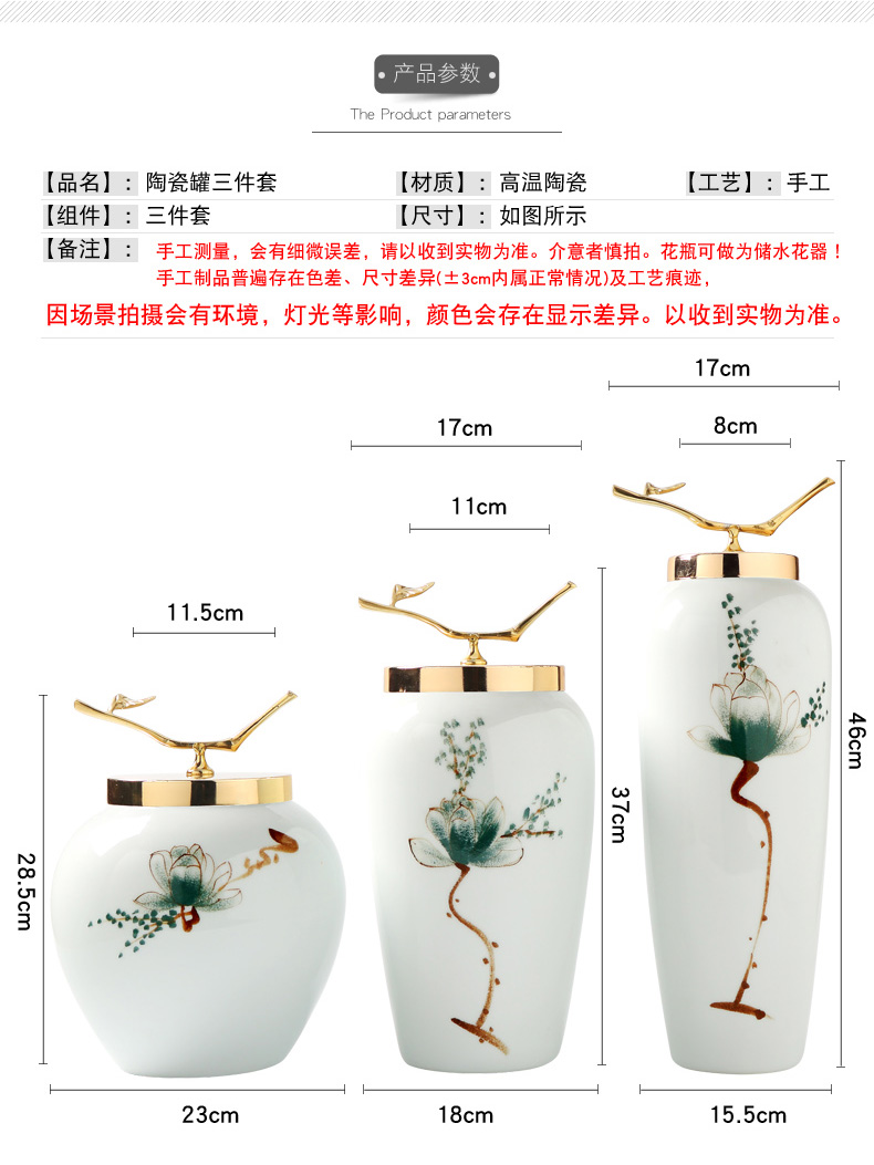 Modern TV ark, Jane European ceramic vase furnishing articles creative the sitting room porch home decoration porcelain bottle arranging flowers