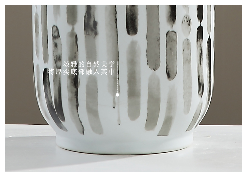 The New Chinese jingdezhen ceramic vase furnishing articles creative home sitting room wine porch TV ark, porcelain decoration