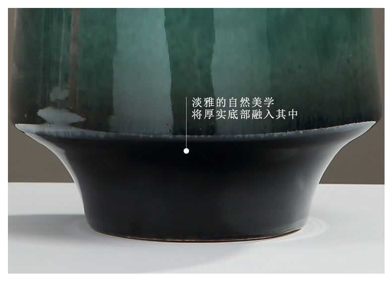 New Chinese style with modern jingdezhen ceramic vase furnishing articles sitting room porch TV ark, the home dry flower arranging flowers adornment