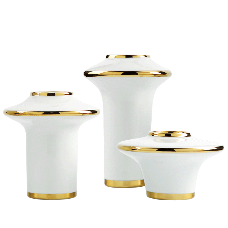 Modern light key-2 luxury ceramic vase decoration furnishing articles American TV ark, sitting room porch dry flower, creative household act the role ofing is tasted