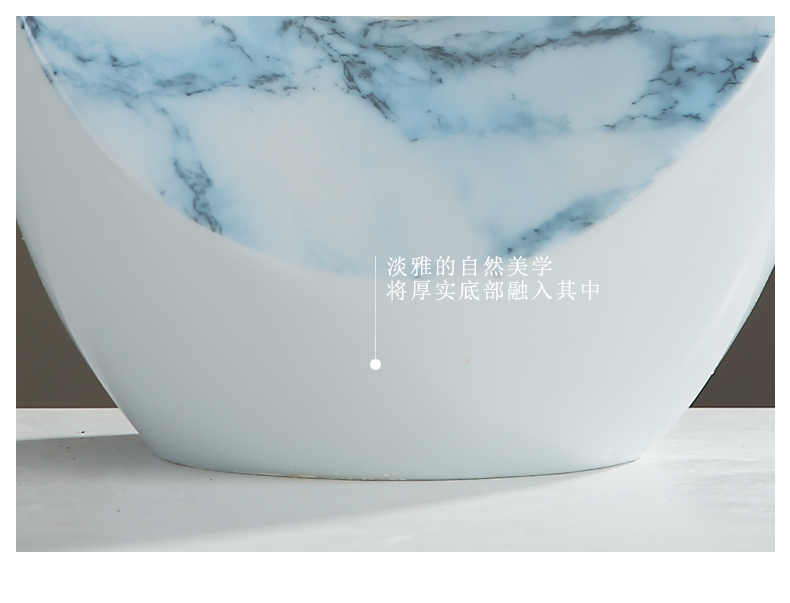 Modern ceramic vase dried flower arranging flowers is placed the new Chinese style of the sitting room porch ark, TV ark, household soft adornment