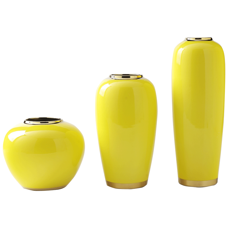 Postmodern new Chinese style ceramic vase furnishing articles dried flower arranging flowers sitting room TV ark, I and contracted household decorations