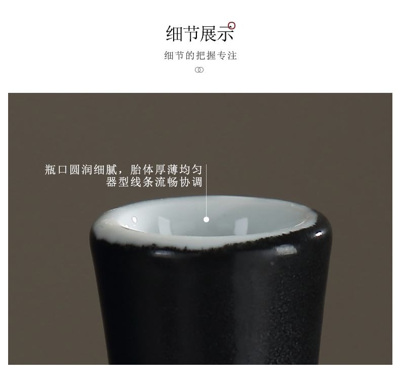 New Chinese style ceramic vase furnishing articles put dry flower is the sitting room porch table between the example of TV ark, home decoration