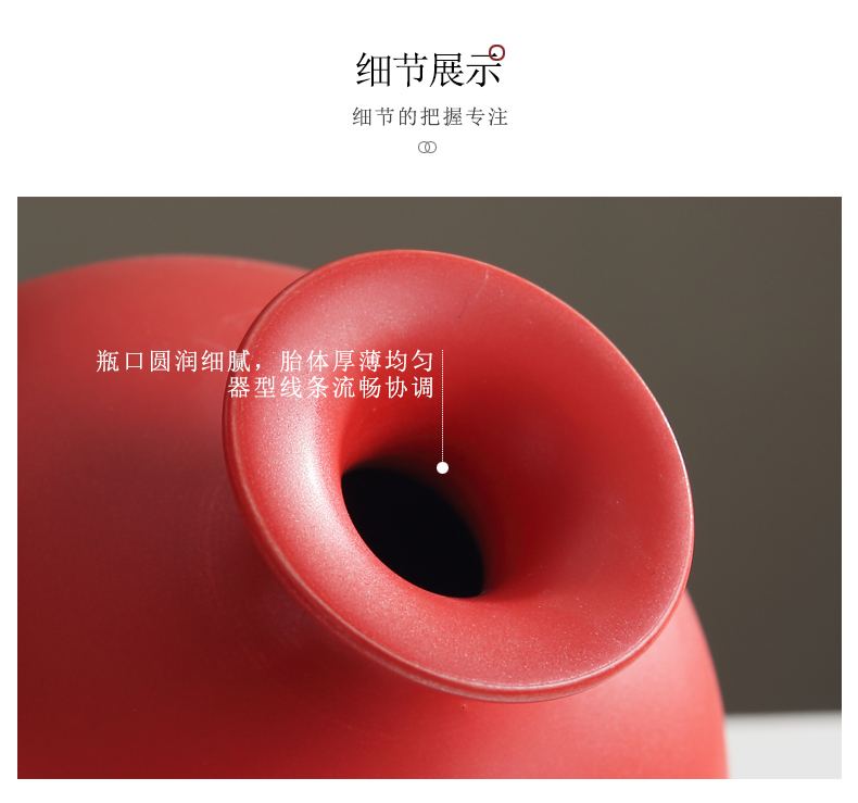 Jingdezhen zen TV ark, flower arranging new Chinese style ceramic vase furnishing articles, the sitting room porch decoration, household act the role ofing is tasted