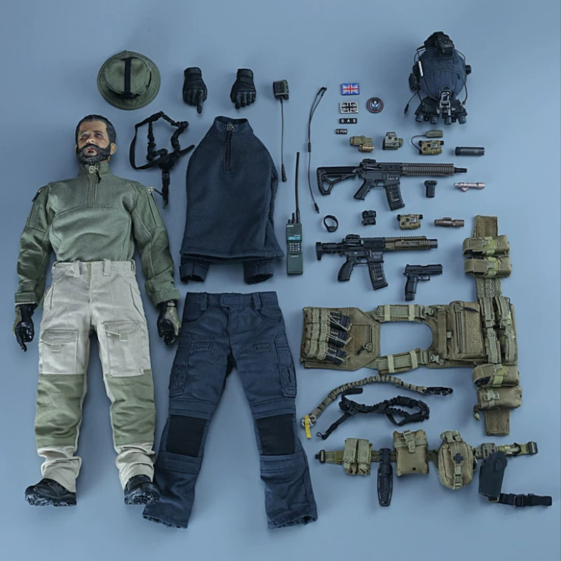 JEU [Ready Stock] MINITIMES 1/6 soldier model model M050 Captain Price movable figure model
