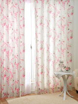 Japan imported childrens room curtain printing environmental curtain shape memory stereotyping processing