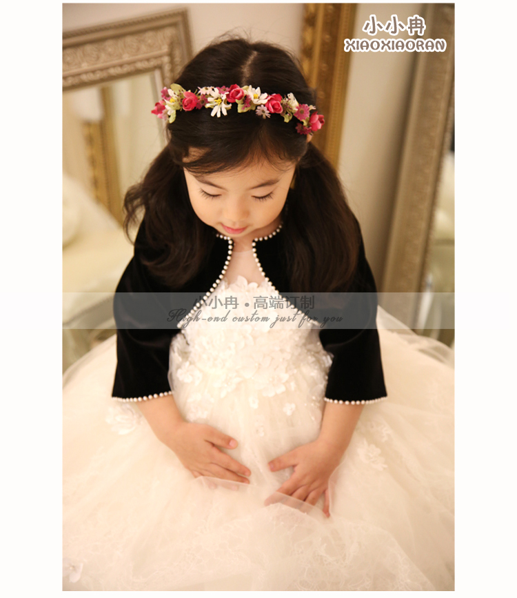 Cape pour fille en flanelle - Ref 2155037 Image 16