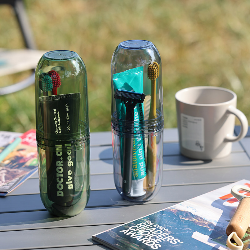 Travel Wash Cup Portable Business Trip Wash Bag Ladies Split Bottle Containing Bag Travel Toiletries Wash Jacket Clothing