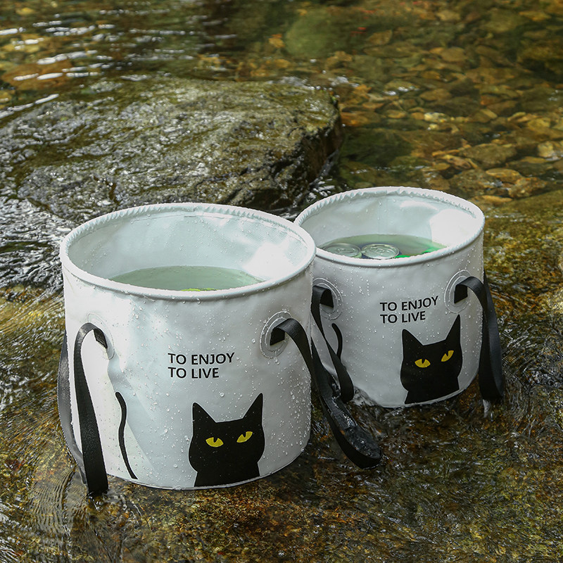 Portable bubble foot bag washbasin outdoor foldable water basin travel theorist insulated washing foot bucket over calf increase-Taobao