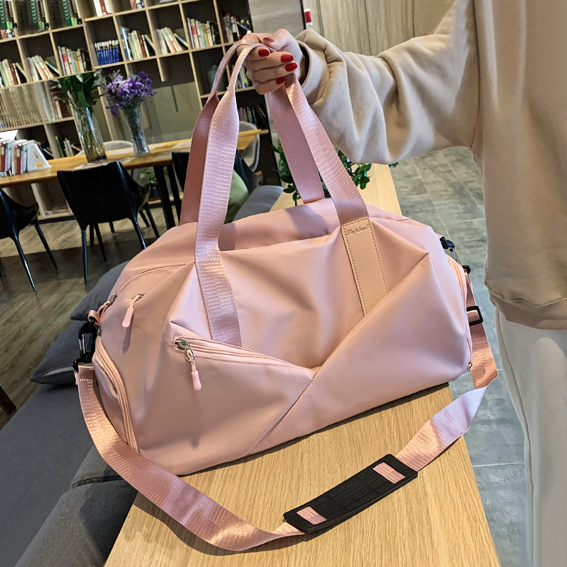 Sports bag women's fitness small bag dry wet separation swimming bag one shoulder training yoga bag large capacity excursion bag