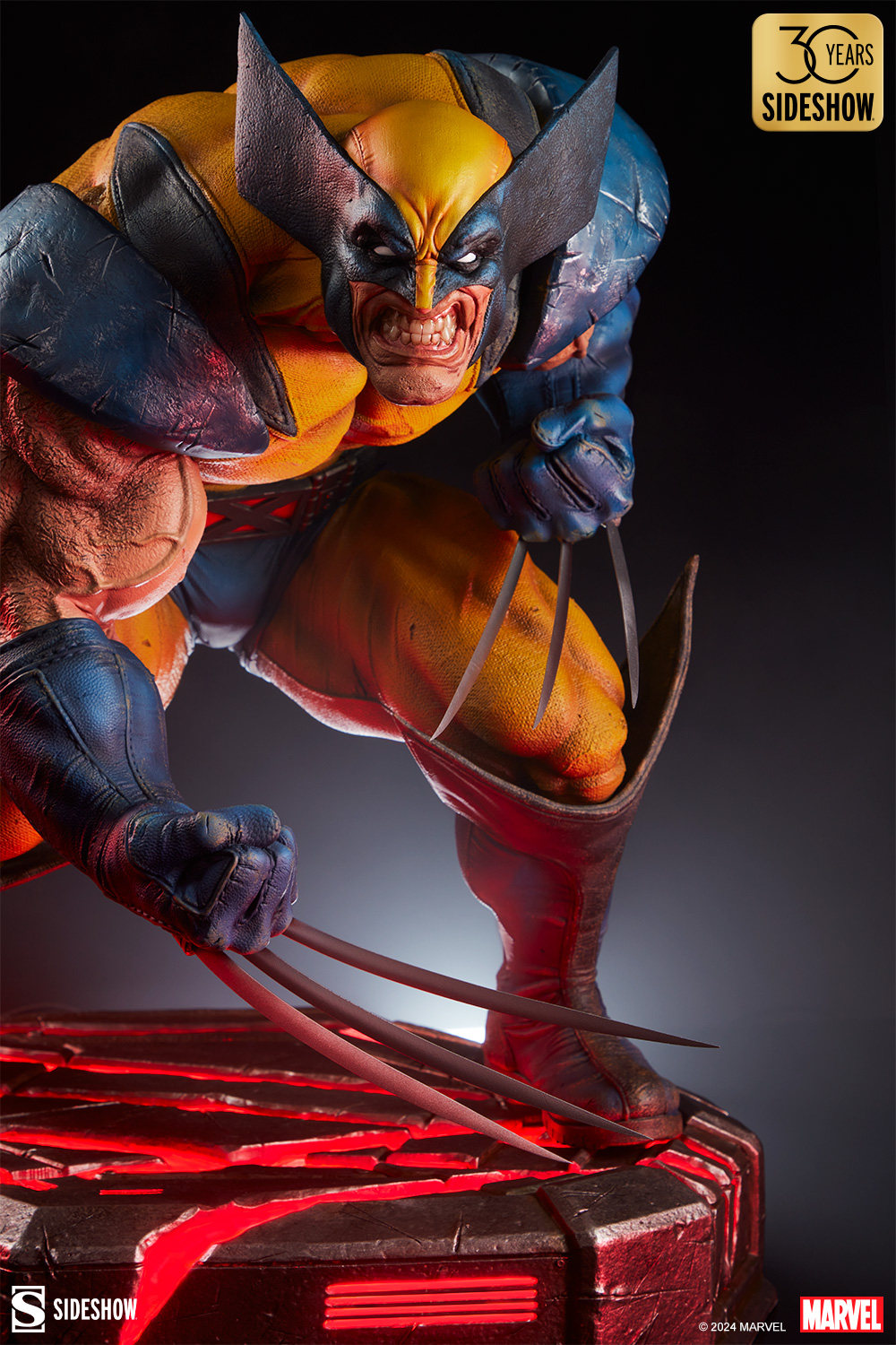 Sideshow 300847 WOLVERINE BERSERKER RAGE Resin Statue Figure Model