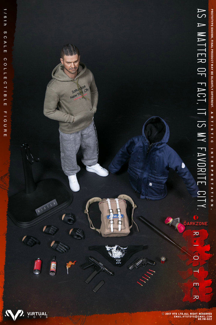 VTS TOYS The Darkzone Rioter Tom Clancys The Division 1/6 Action