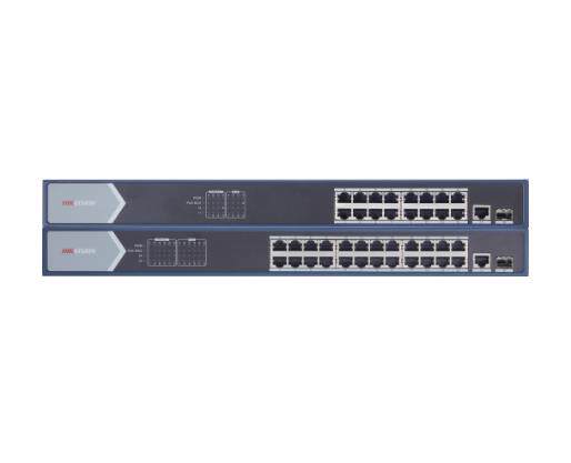 Hikvision 3E0505PF-E 0518 0524 0526 rack-mounted gigabit high-power PoE switch