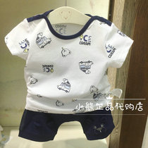 Spot Pawinpaw baby counter 19 summer boys short sleeve T-shirt PBRA92511M pants TM92511K