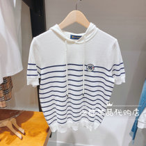 Polo Sport special cabinet 22 summer ladies clothing knitted cover with cap short sleeve T-shirt AM8P22590311