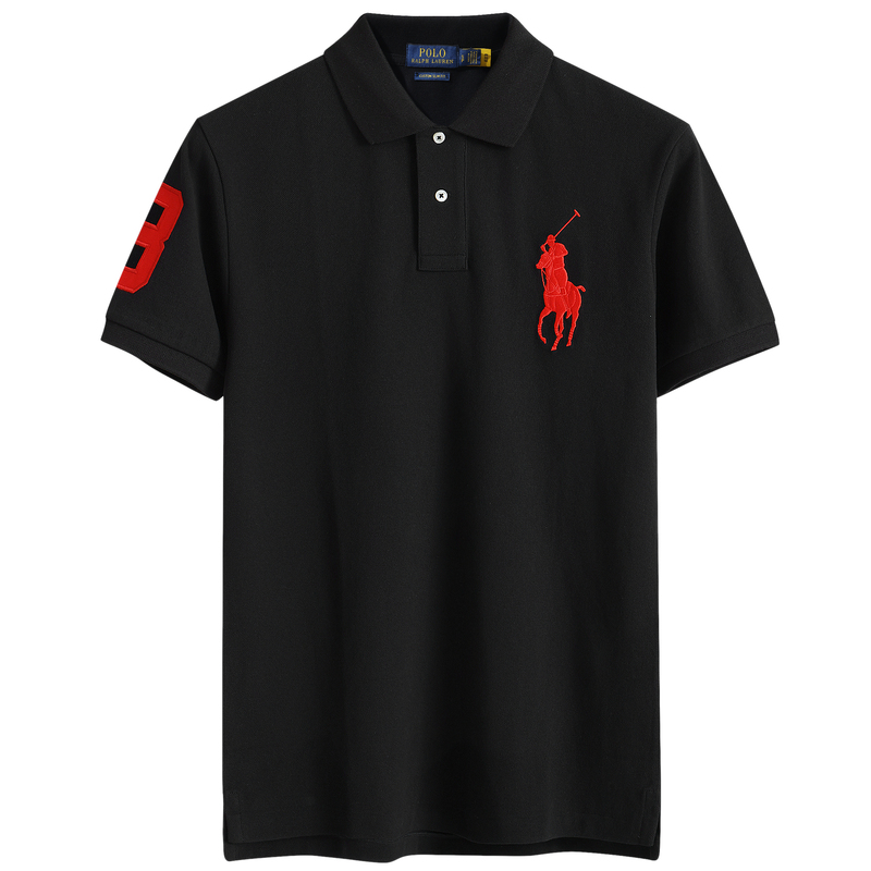 North American Genuine Ralph Lauren Short-Sleeved Polo Shirt Men's Rl Summer New Casual Pure Cotton Lapel Paul T-Shirt North American Genuine Ralph Lauren Short-Sleeved Polo Shirt Men's Rl Summer New Casual Pure Cotton Lapel Paul T-Shirt