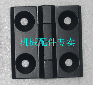 Zinc alloy hinged hinge electric box hinged electric cabinet hinges black white door leaf spot 40 * 40-Taobao