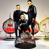 Качели, качалка, колыбель для домашнего использования для двоих, подвесная корзина