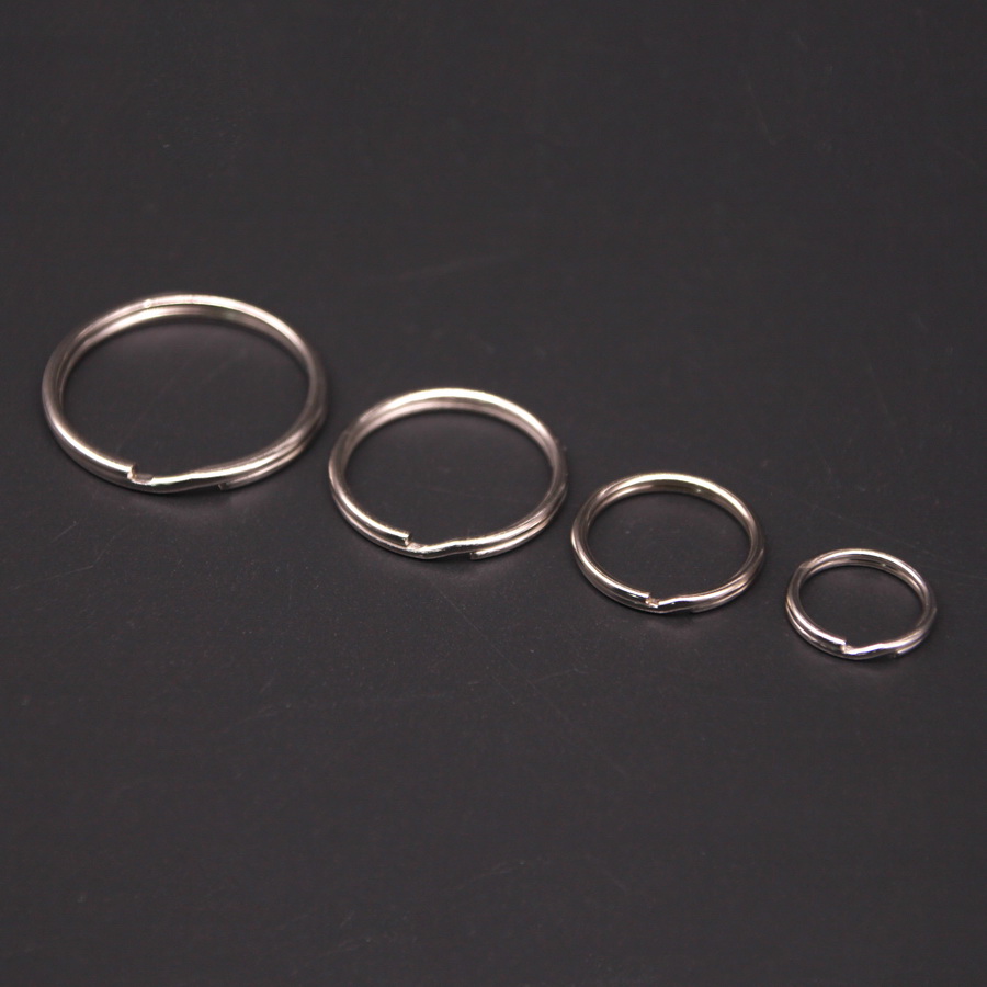 Thickening and hardening 1 5cm key ring 20mm small key ring connection ring metal key buckle 3cm cm iron ring