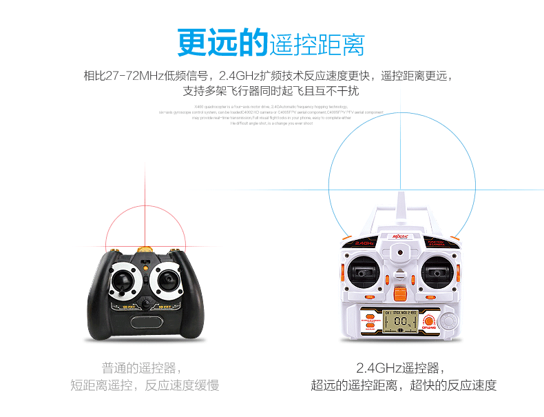 更远的遥控距离