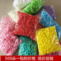 3cm simulation foam PE rose flower handmade foam bear decorative flower garland with flower fake flower head sold according to bag