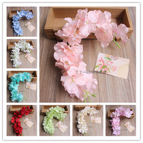 33 head simulation hydrangea wedding decoration flower bride headdress Garland material photography shooting props flower wall decoration