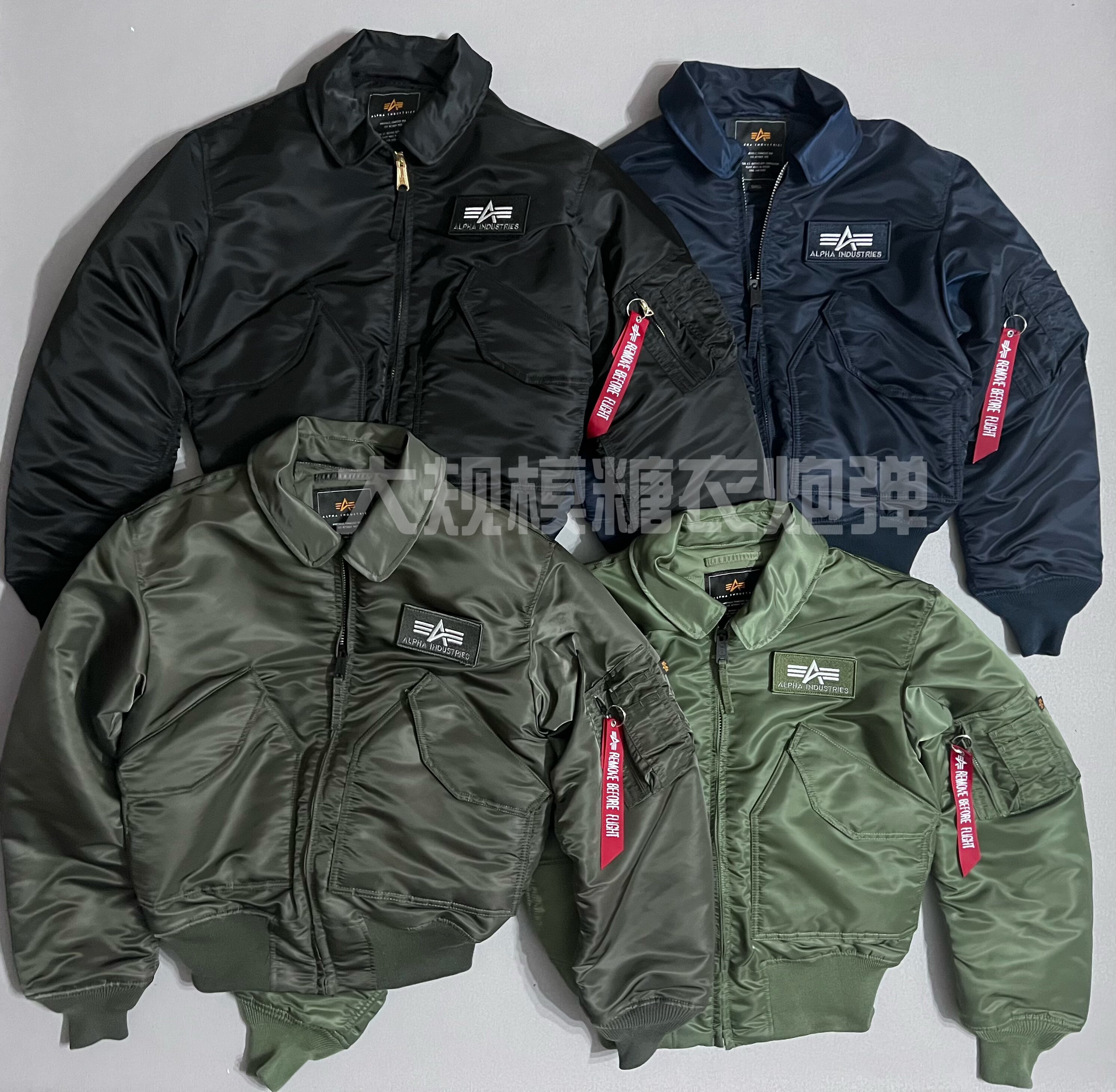 阿尔法alpha经典飞行服cwu45P棉衣夹克：飞行员同款，冬季时尚保暖新宠！ ️🔥-夹克-淘宝好物网