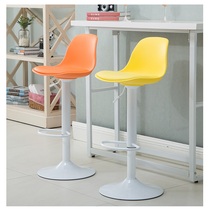 Nordic bar chair backrest simple modern lifting bar stool front desk cashier stool rotating bar stool bar chair
