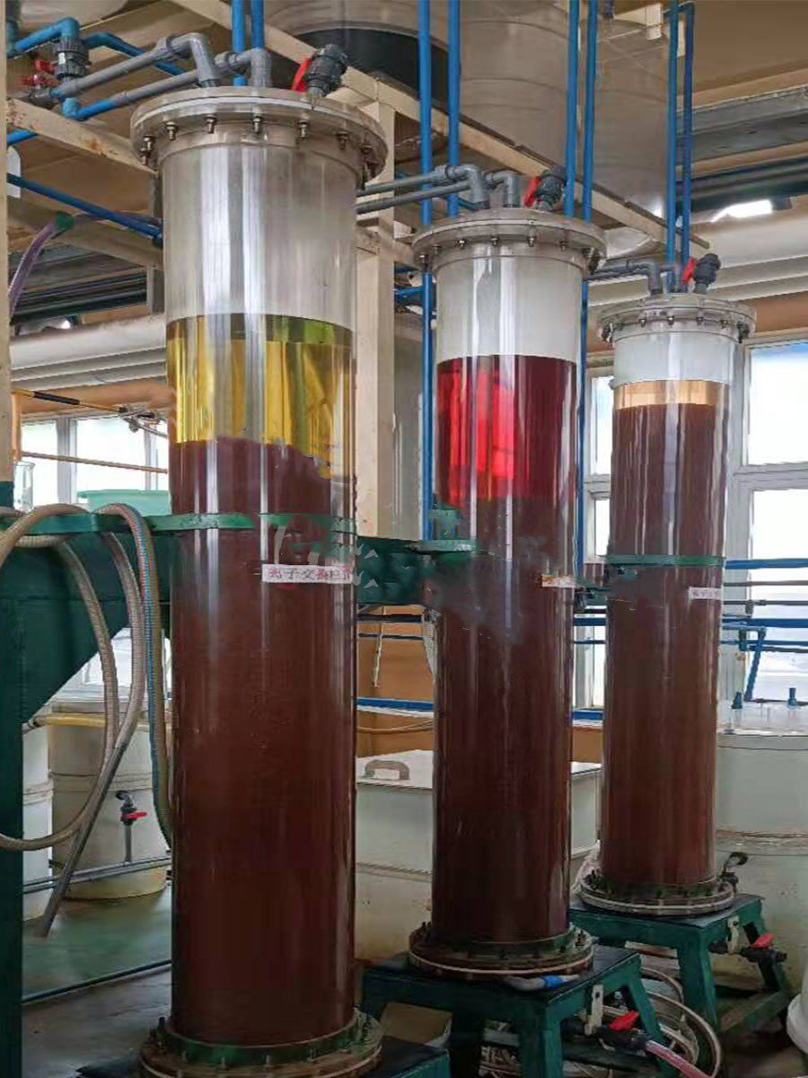 透明圆柱形有机玻璃树脂柱交换柱超纯水设备阴阳离子柱水处理混床