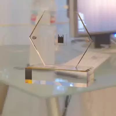 Chip display rack coin display coin hexagonal bracket stamp collector box acrylic commemorative coin transparent