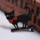 WS041-Black Cat Hair Clip