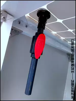 Fish tank strong drainage pipe fittings Accessories Flat bottom drainage group cylinder drainage outlet pipe fittings Seafood pool drainage joint