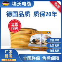 Electric floor heating heating cable electric heating double guide heating cable electric heating yoga studio courtyard bungalow pig farm