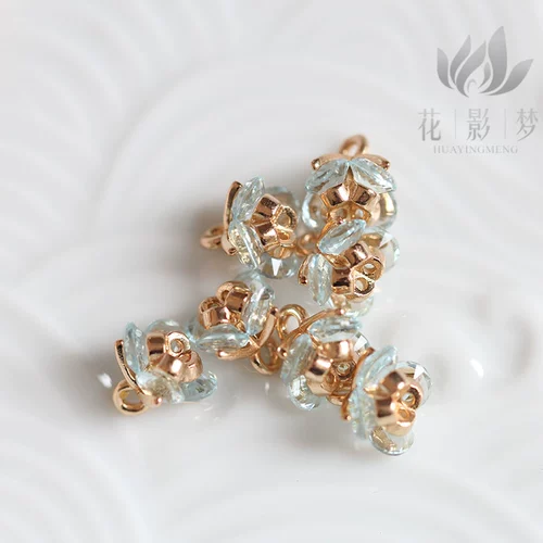 Цирконий в форме цветка, подвеска, китайская шпилька, аксессуар для волос, аксессуары