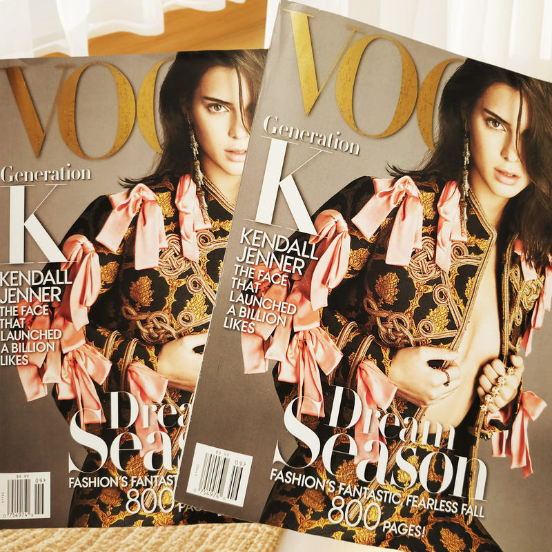 Clearance Sale with Free Shipping! American Edition of Vogue Us 2016, All 8 Issues Bundled Fashion Photography Magazines Featuring Kendall Jenner / Lupita / Gigi Hadid / Obama / Penelope Cruz, Brand New in Stock